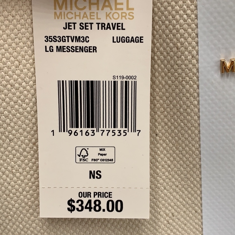 MICHAEL KORS JET SET TRAVEL LARGE MESSENGER CROSSBODY LUGGAGE MULTI COLOR - Picture 15 of 15